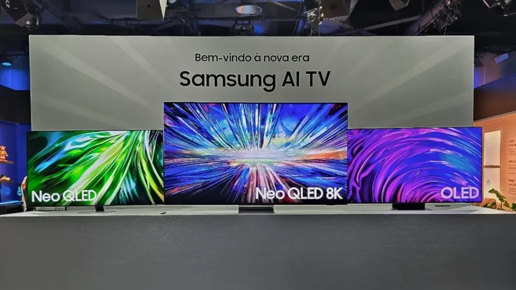 Perplexity chega às smart TVs da Samsung: app de IA 3 TV Samsung com recursos de inteligência artificial Vision AI Companion em tela grande