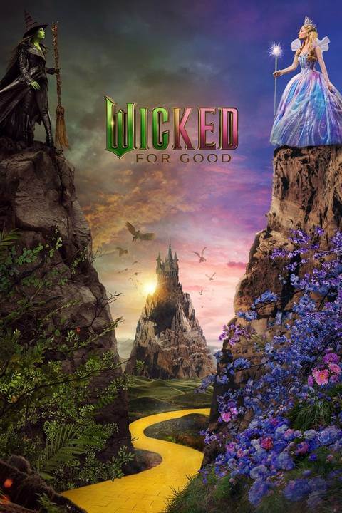 Wicked: For Good – final explicado e o novo poder de Glinda 11 Pôster oficial de Wicked: For Good