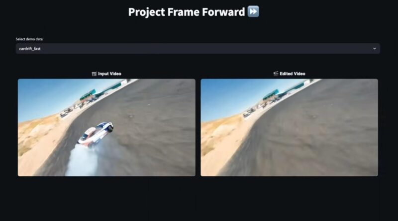 Adobe apresenta IA que edita vídeos: Demonstração do Project Frame Forward em ação durante o Adobe Max 2025, exibindo edição automática de vídeos com IA