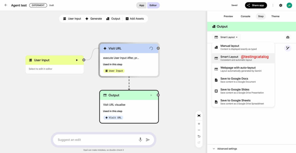 Representação visual do Agente atuando em fluxo iterativo