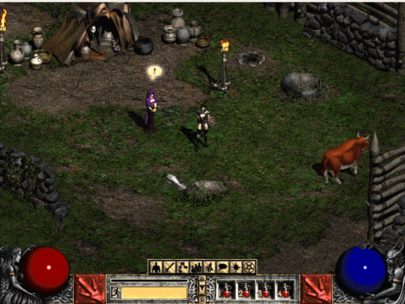 Top 10 melhores jogos da Activision Blizzard 8 Diablo II foi remasterizado recentemente e continua excelente (Imagem: Divulgação/Activision Blizzard)