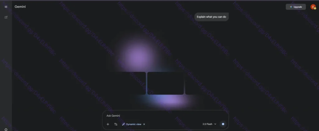 Demonstração do Creative Canvas renderizando uma experiência interativa dentro do Gemini