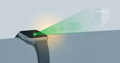 luz do smartwatch queima a pele