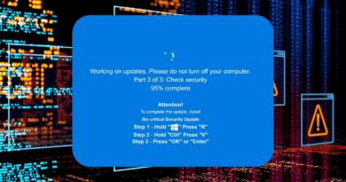 Pesquisadores da Huntress identificaram malware ClickFix disfarçado de atualização do Windows escondido em imagens PNG com esteganografia.