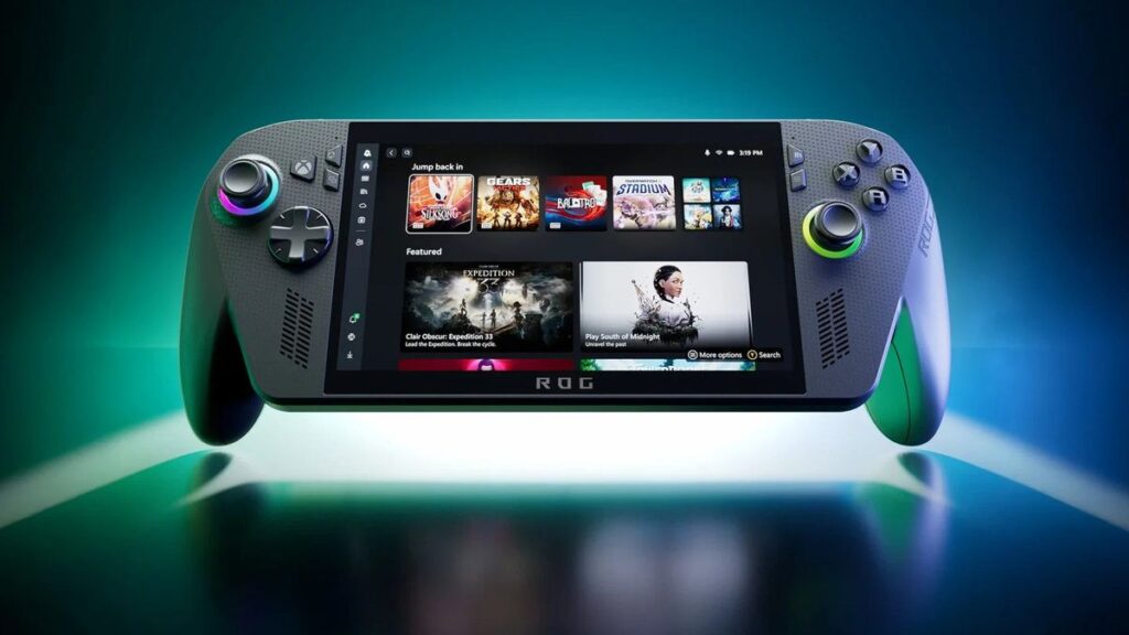 Divulgação/ASUS, Microsoft - console ROG Xbox Ally lançamento no Brasil