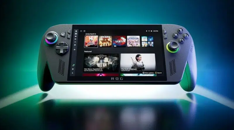 Divulgação/ASUS, Microsoft - console ROG Xbox Ally lançamento no Brasil