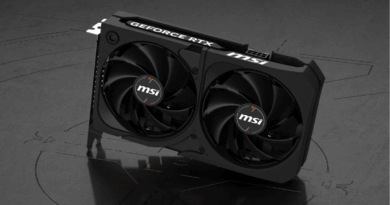 Placa de vídeo RTX 5050 MSI Shadow 8 GB em destaque