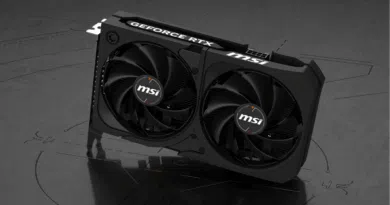 Placa de vídeo RTX 5050 MSI Shadow 8 GB em destaque