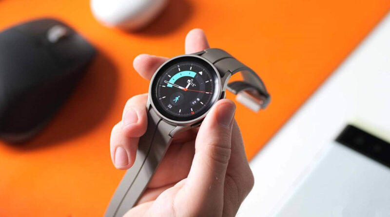 Samsung Galaxy Watch 5 Pro One UI 8 beta em nova interface