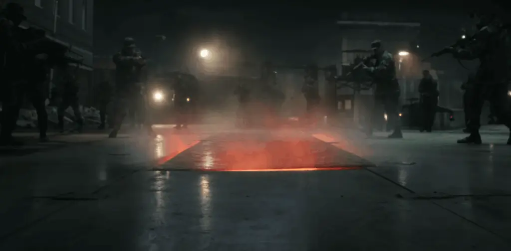 Elenco reunido em Hawkins