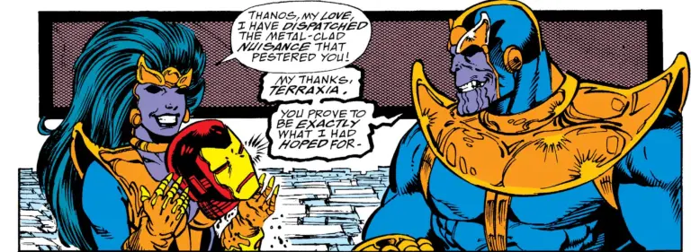 As cinco mortes mais marcantes do Homem de Ferro nos quadrinhos 11 Terraxia mata o Homem de Ferro