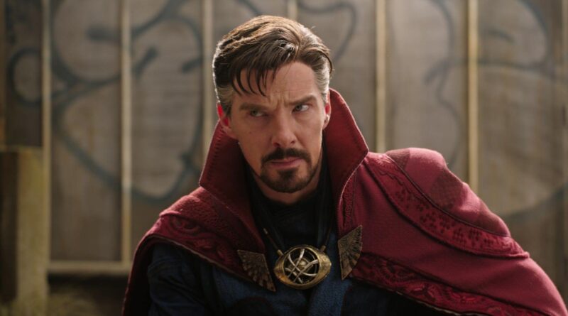 Benedict Cumberbatch em Doutor Estranho 3 no Multiverso da Loucura