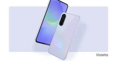 Samsung Galaxy A36 5G visto de frente e de costas