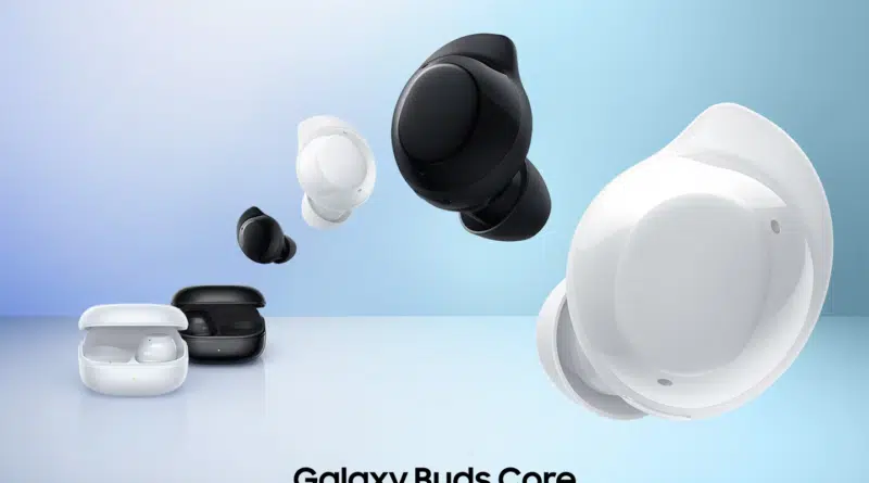Galaxy Buds Core em promoção por menos de R$ 200 na Black Friday 2 Design do Galaxy Buds Core leve e ergonômico