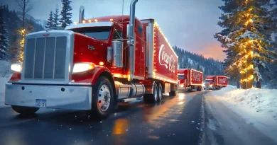 Cena do filme de Natal da Coca-Cola com animais gerados por IA