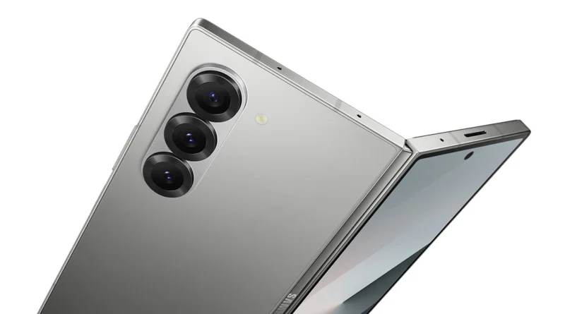 Galaxy Z Fold 6 dobrável da Samsung em promoção