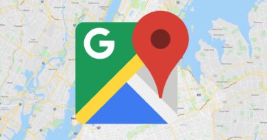 Interface do Google Maps exibida em smartphone, destacando recurso Gemini como copiloto de navegação