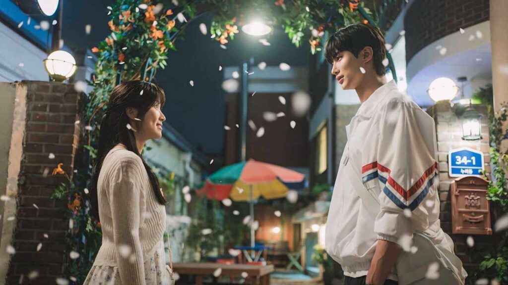 Sol e Sun-jae em Lovely Runner