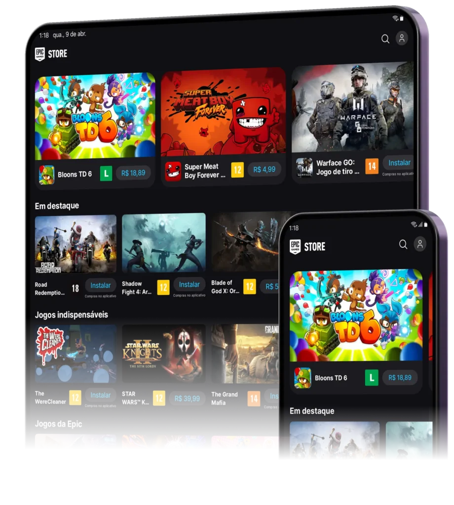 Google e Epic Games firmam acordo histórico para abrir Android