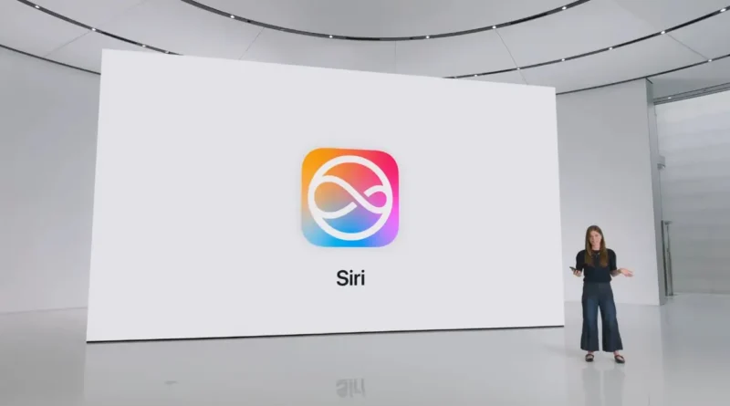Apple revela Siri turbinada com Gemini em 2026 1 Imagem da assistente Siri durante apresentação na WWDC