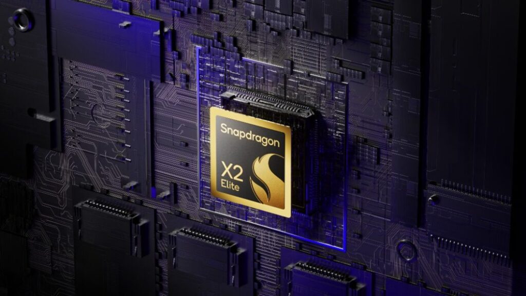 Imagem de chip Snapdragon X2 Elite