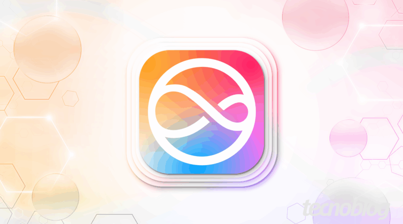 Ilustração da assistente virtual Siri em dispositivos Apple