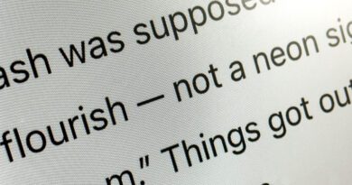 Travessão em texto gerado pelo ChatGPT