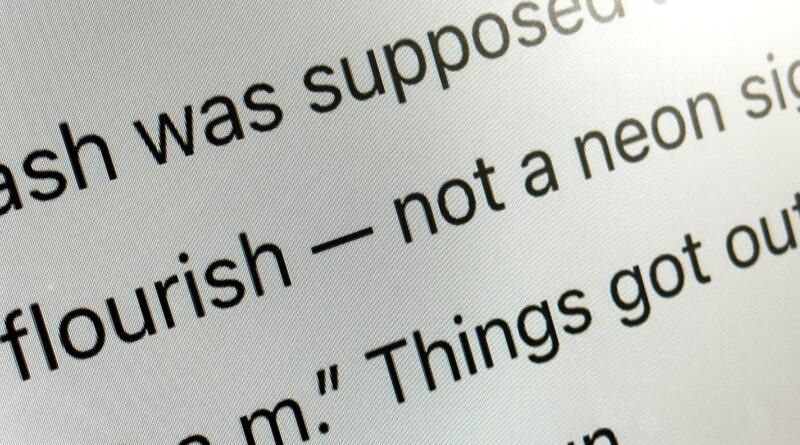 Travessão em texto gerado pelo ChatGPT