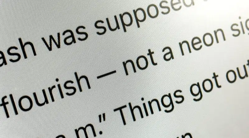 Travessão em texto gerado pelo ChatGPT