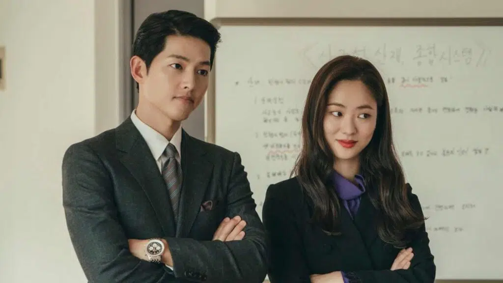 10 K-Dramas Melhores que Queen of Tears 17 Vincenzo e Cha-young em Vincenzo