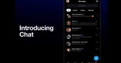 Interface do X Chat com criptografia ponta a ponta e recursos de segurança avançada