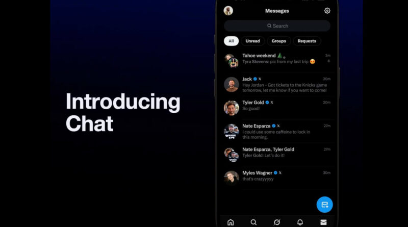 X lança Chat com mensagens criptografadas e chamadas seguras 1 Interface do X Chat com criptografia ponta a ponta e recursos de segurança avançada