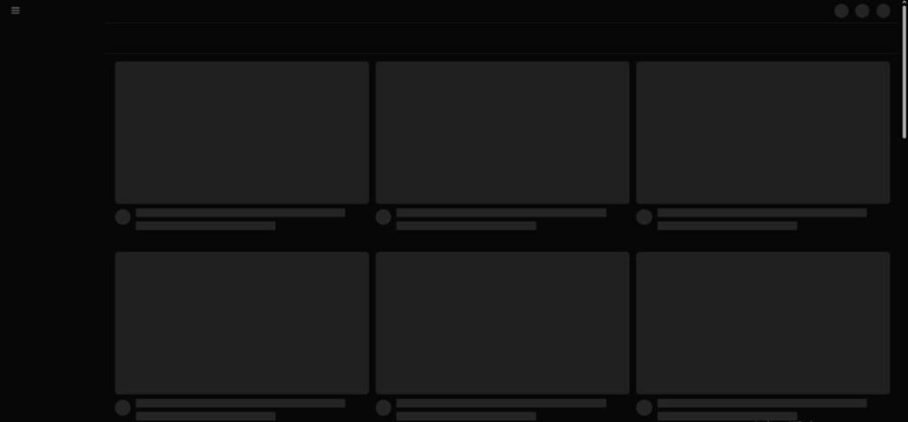 Erro no carregamento do YouTube em navegador Opera GX