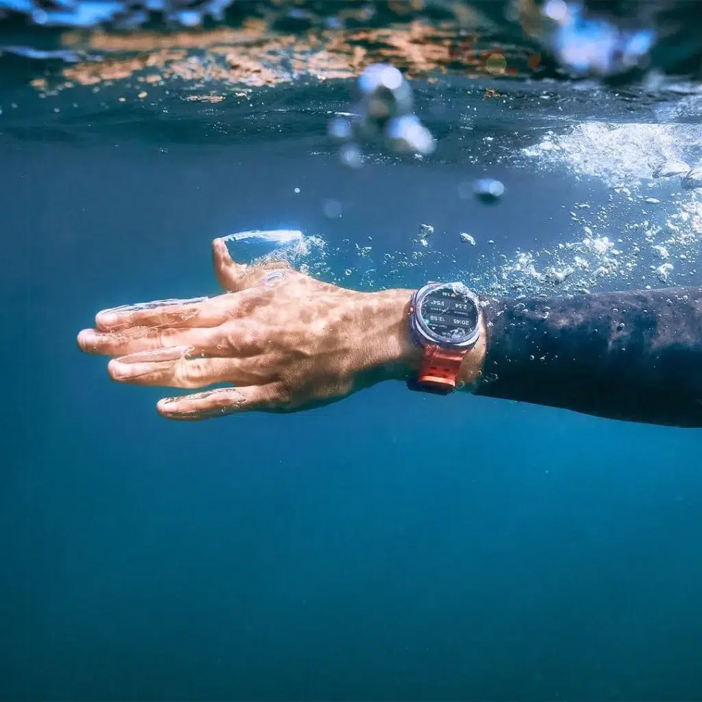 Tela Super AMOLED do Galaxy Watch Ultra com brilho de 3.000 nits