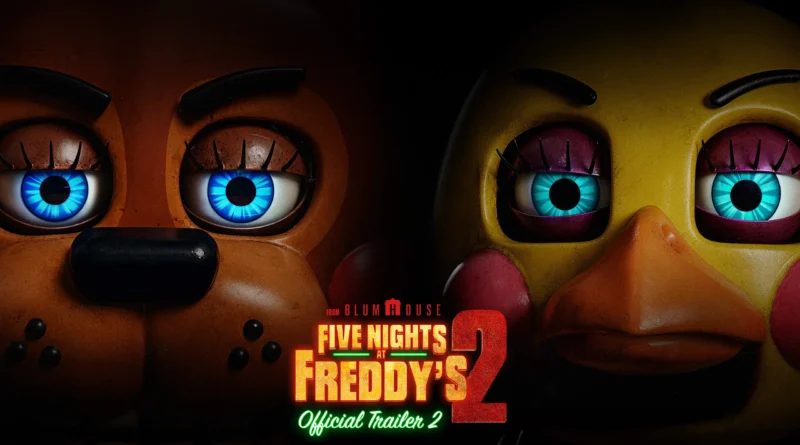 Five Nights at Freddy’s 2: todos os animatrônicos do filme 8 Five Nights at Freddy's 2 – imagem promocional