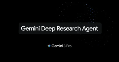 Logotipo do agente Gemini Deep Research da Google DeepMind