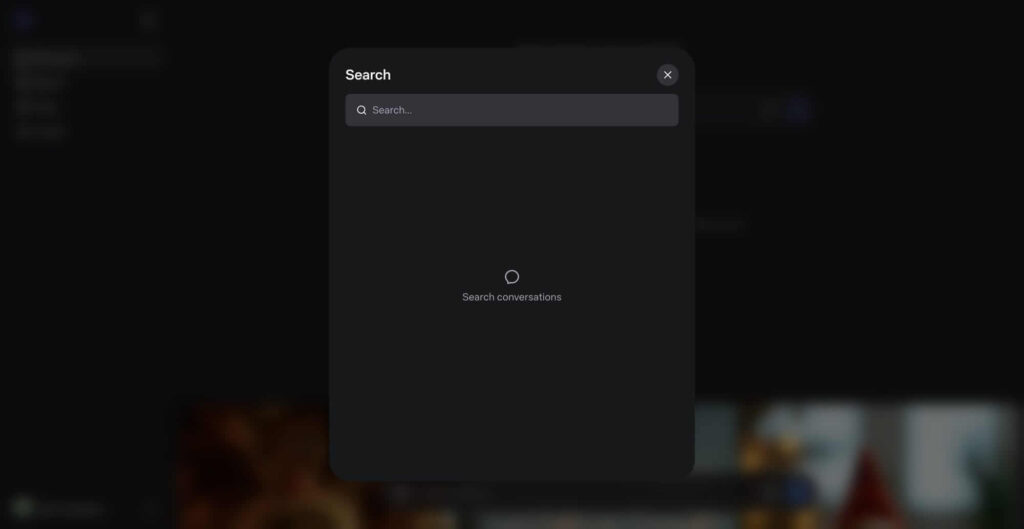 Imagem da interface do Meta AI lembrando preferências e contexto de conversas anteriores