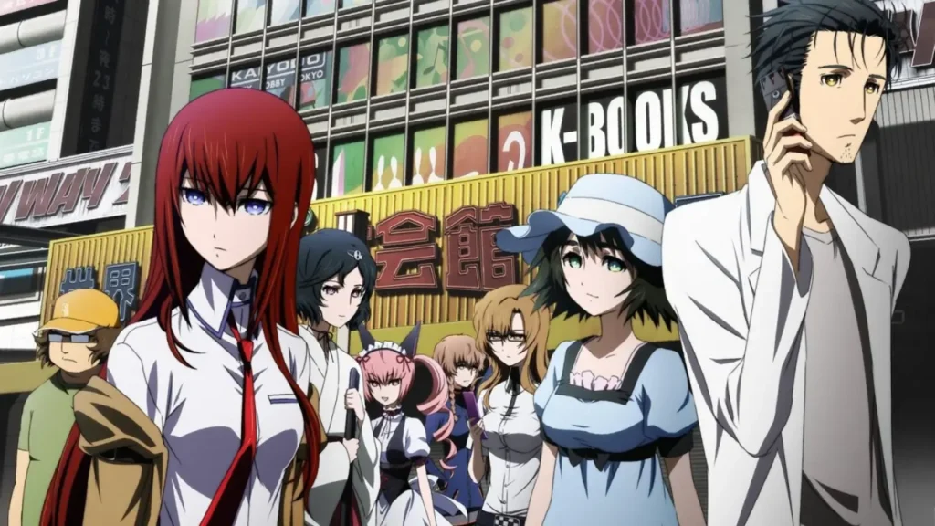 10 animes perfeitos do início ao fim 11 Steins Gate