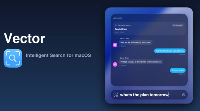 Vector para Mac: substituto rápido e inteligente para o Spotlight 4 Interface do aplicativo Vector para Mac substituindo o Spotlight