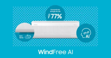 Samsung WindFree AI ar-condicionado com tecnologia inverter e IA