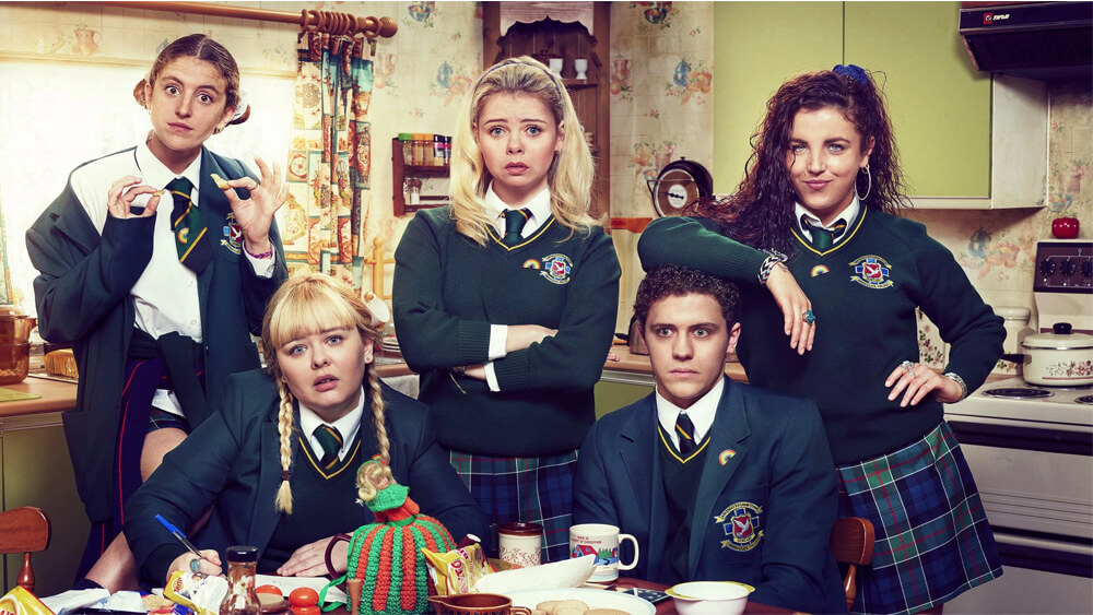 Por Que Algumas Produções Originais Deixam a Netflix 7 Distribuição de Derry Girls