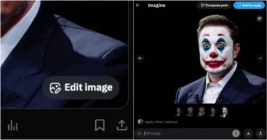 Nova função do Twitter adiciona botão de edição de imagens por IA.