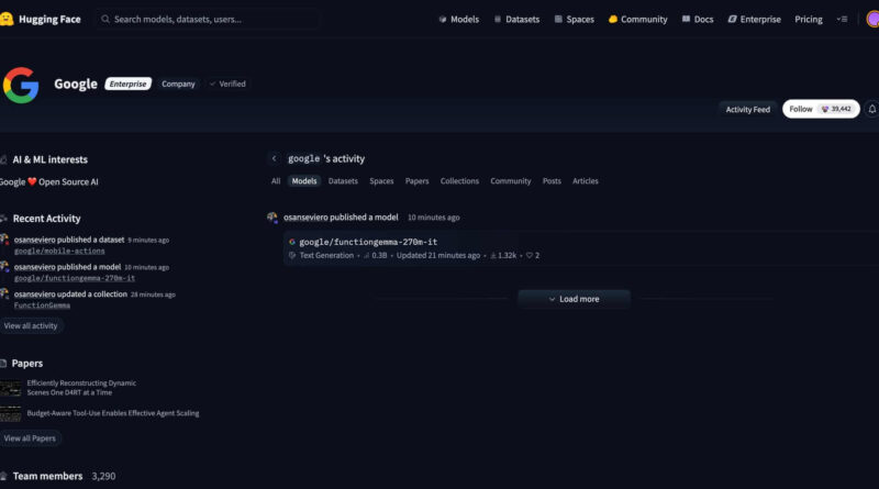 Google lança FunctionGemma, IA para chamadas em dispositivos locais 1 Imagem do FunctionGemma, modelo de IA local da Google
