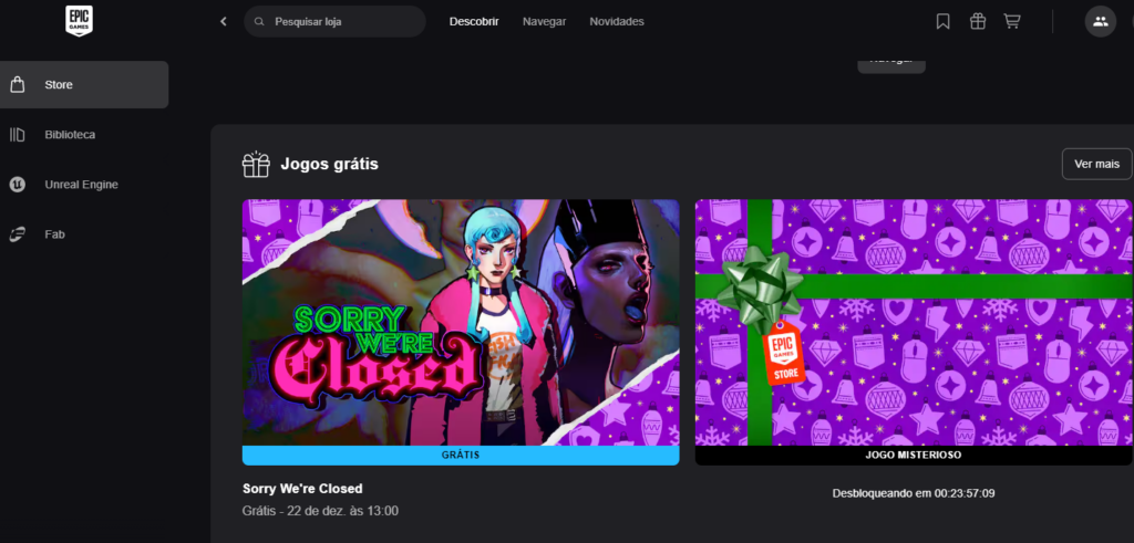 Jogo grátis da Epic Games Store hoje — veja lista e como resgatar 3 image