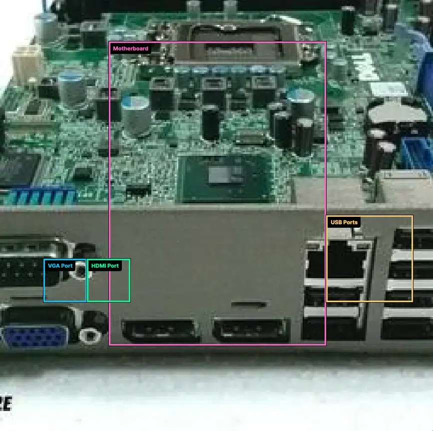 OpenAI lança GPT‑5.2 com salto inédito em inteligência artificial 8 GPT‑5.1 identificando componentes de uma placa-mãe com poucos rótulos e precisão limitada