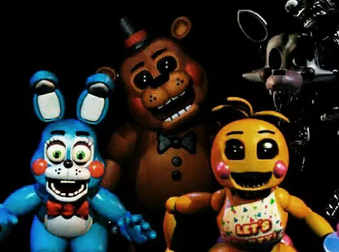 Five Nights at Freddy’s 2: todos os animatrônicos do filme 9 Toy Freddy, Toy Bonnie e Toy Chica