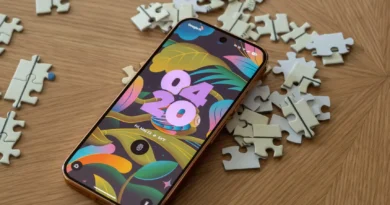 Tela de bloqueio do Pixel 9 Pro com visual Material 3