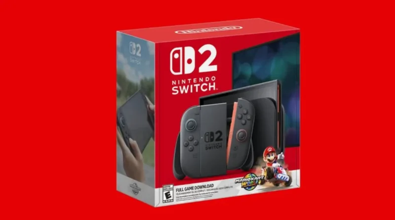 Nintendo Switch 2 + Mario Kart World: bundle com desconto exclusivo na Amazon 1 Divulgação Nintendo Switch 2 bundle Mario Kart World