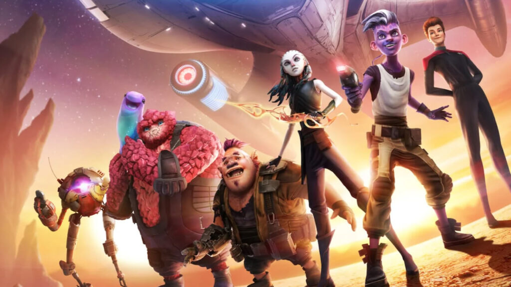 Star Trek Prodigy saindo da Netflix